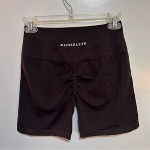 Alphalete Amplify Chocolate Brown Shorts